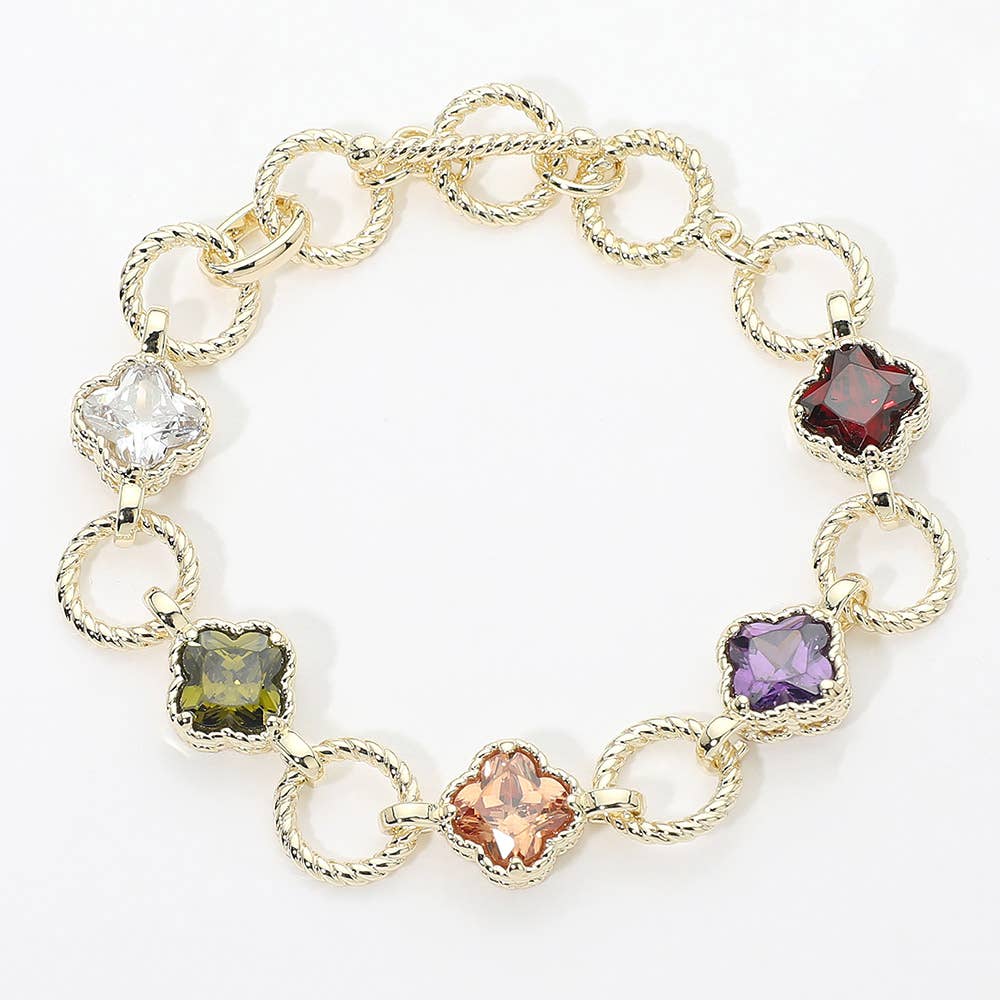 Ring Link Toggle Bracelet