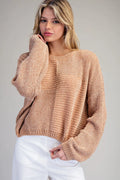 Caramel Comfort Sweater