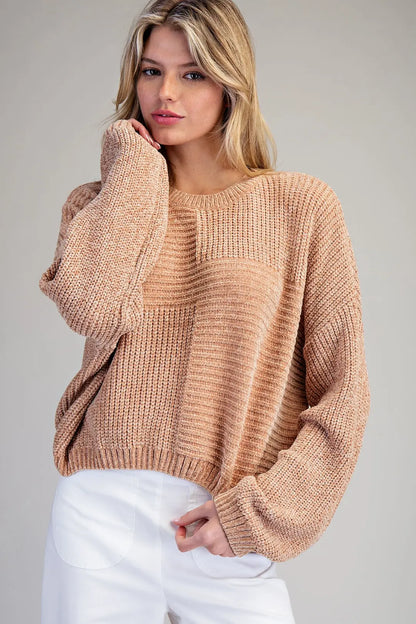Caramel Comfort Sweater