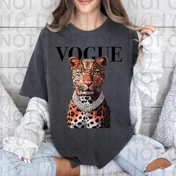 Short Sleeve T-Shirt Leopard