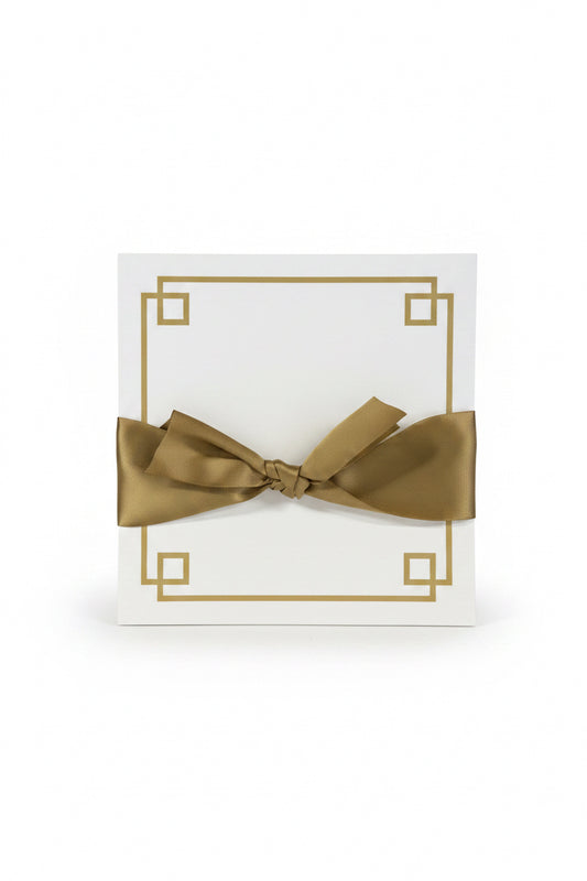 Brown Bow Notepad