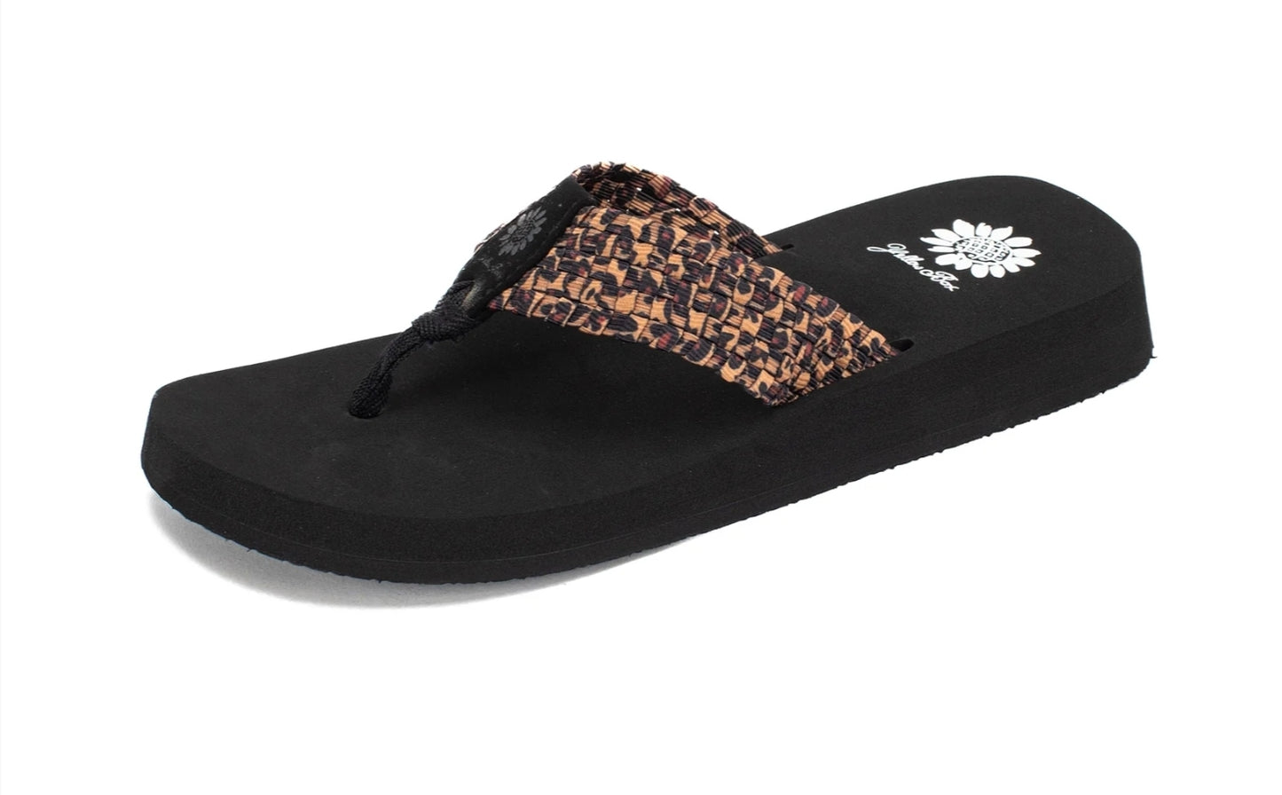 Leopard Sandal