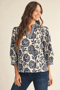 Floral Long Sleeve Blouse