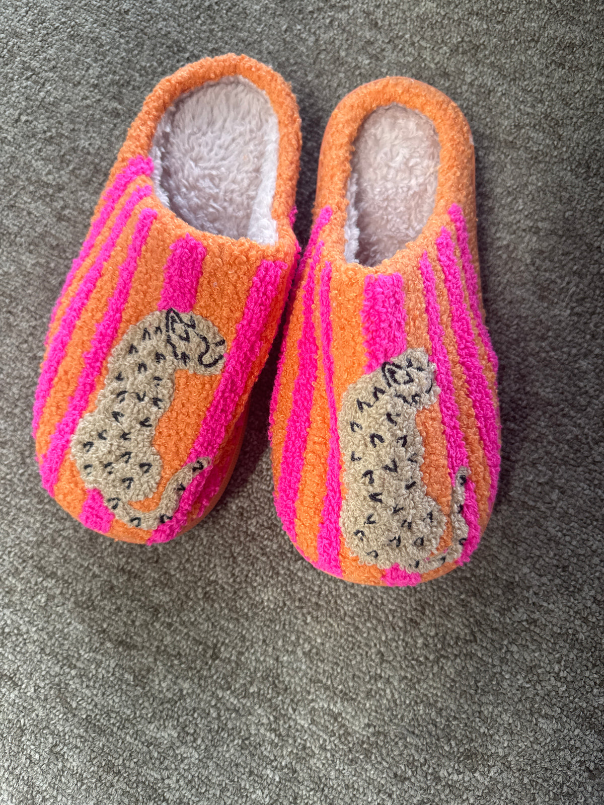 Cheetah Slippers