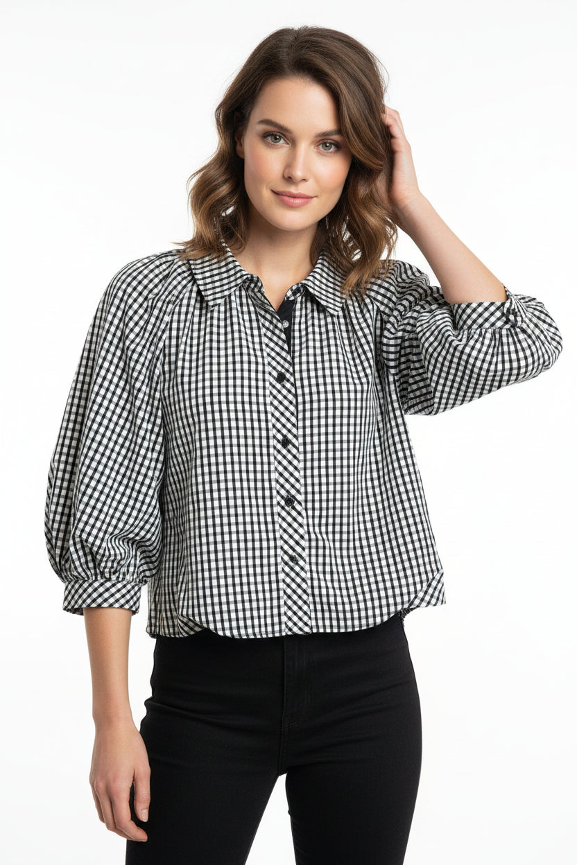 Button Down Collared Shirt