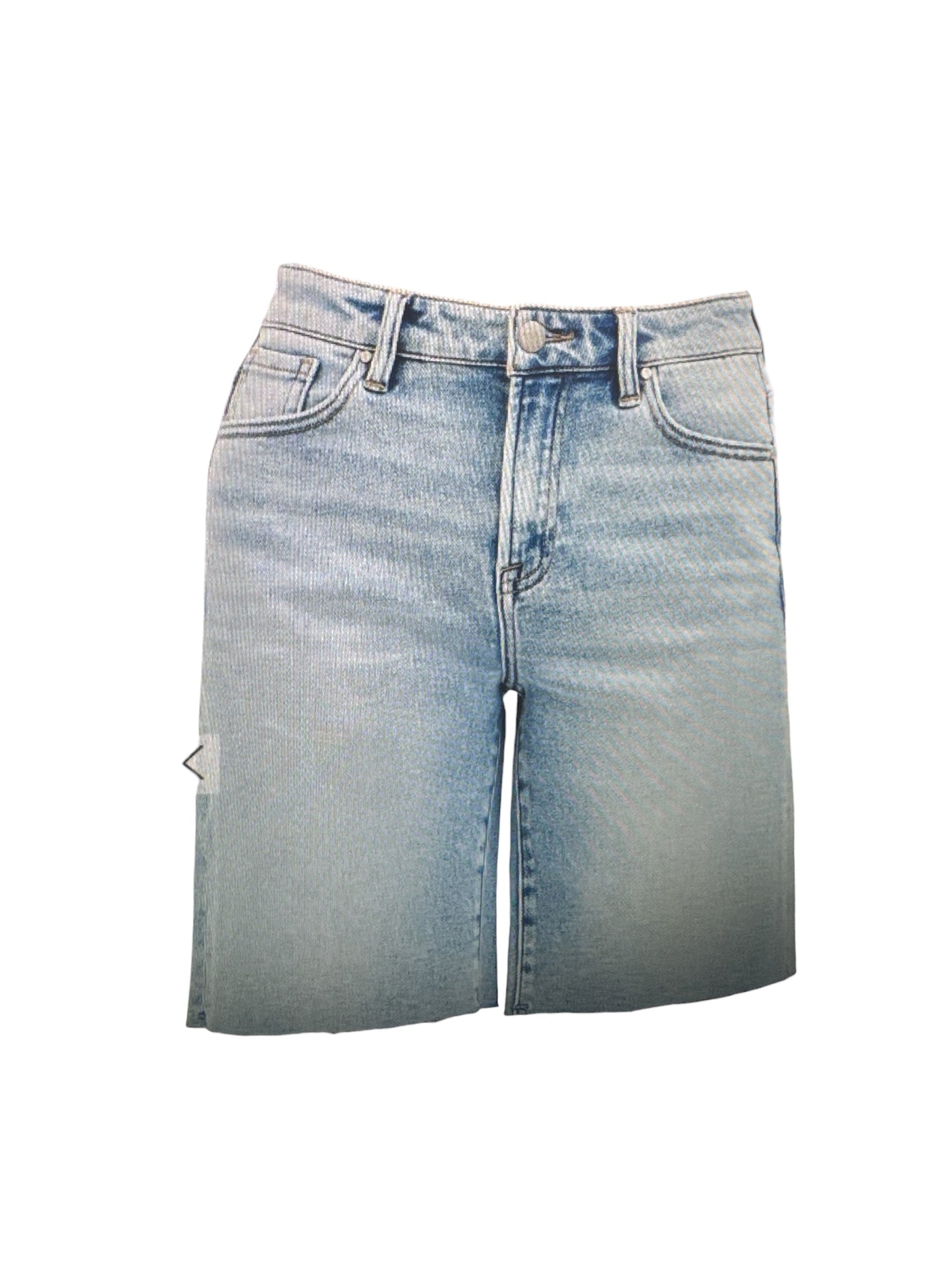High Rise Bermuda Shorts