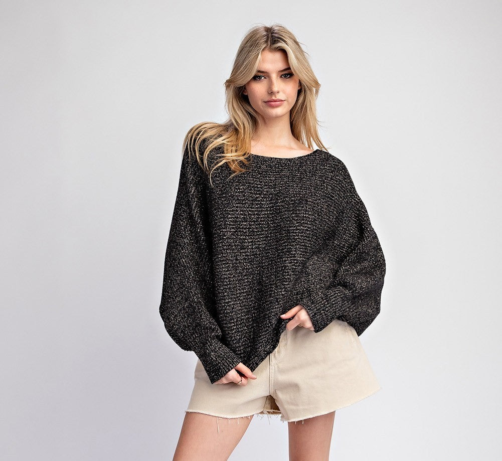 Round Neck Sweater Top