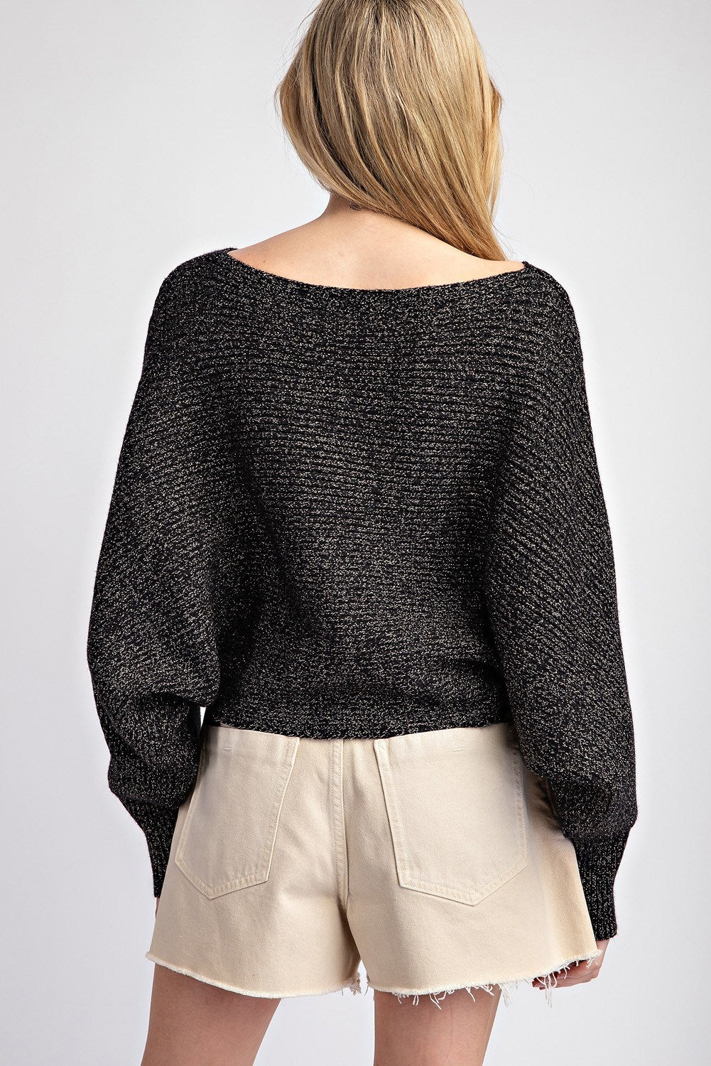 Round Neck Sweater Top