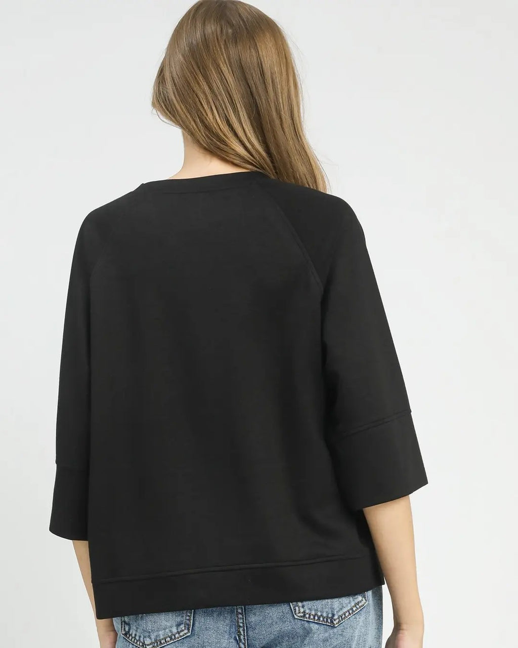 Raglan Sleeve Top - 3/4 Sleeve