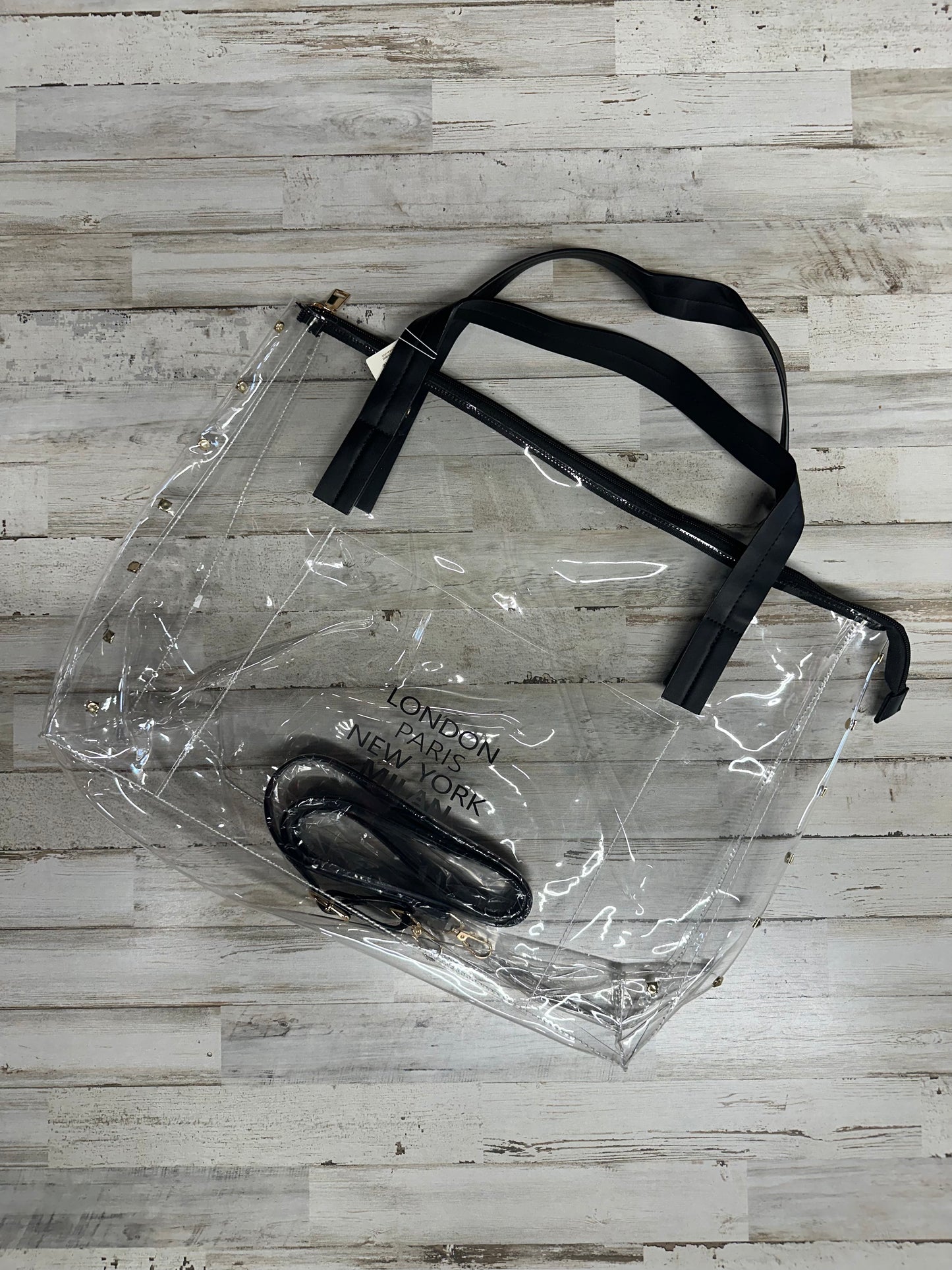 Large Clear Tote Bag