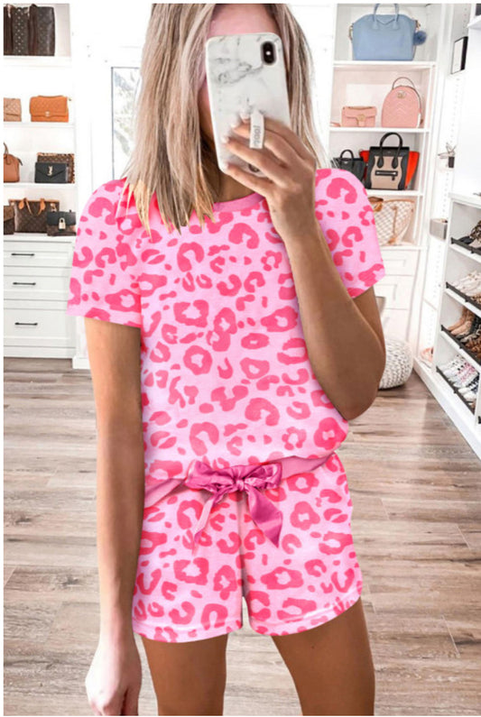 Pink Leopard PJ Set