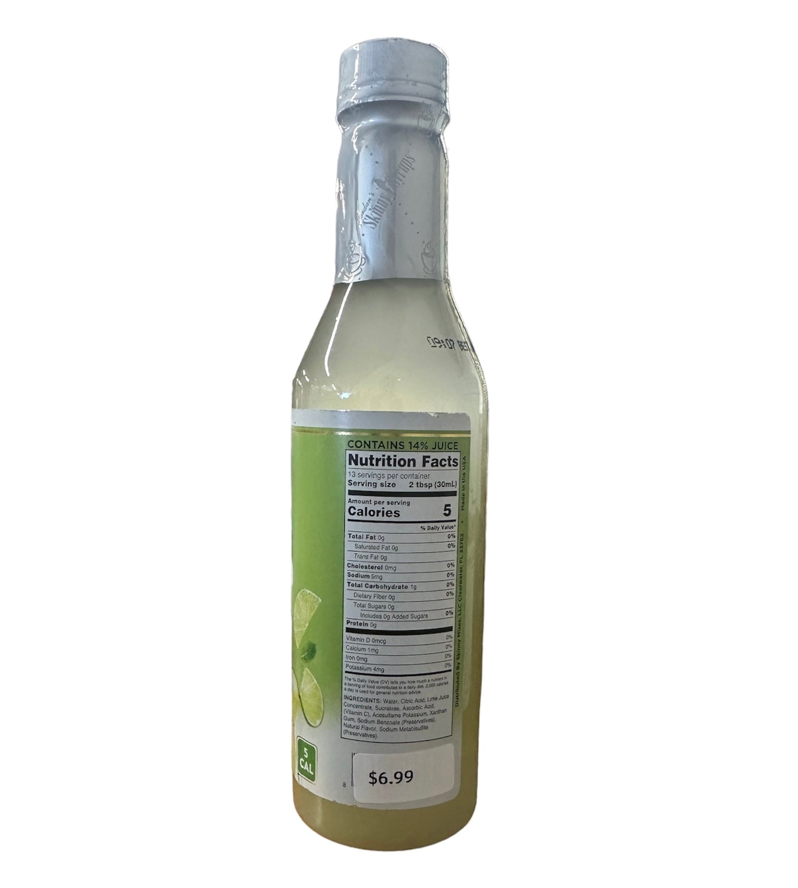 Skinny Mix Sugar Free Lime Syrup