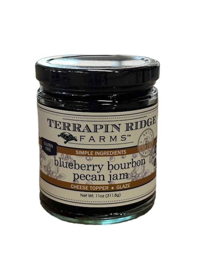 Blueberry Bourbon Pecan Jam