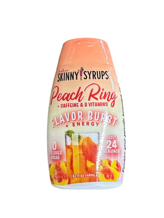 Skinny Syrups Peach Ring Energy Booster