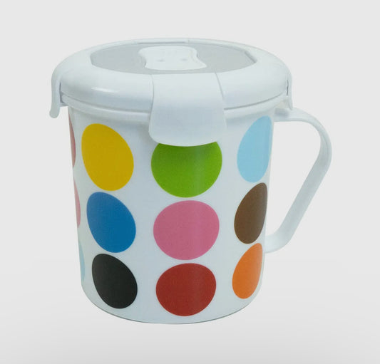 Multi Dot Soup Mug