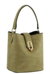 Crossbody Bucket Bag