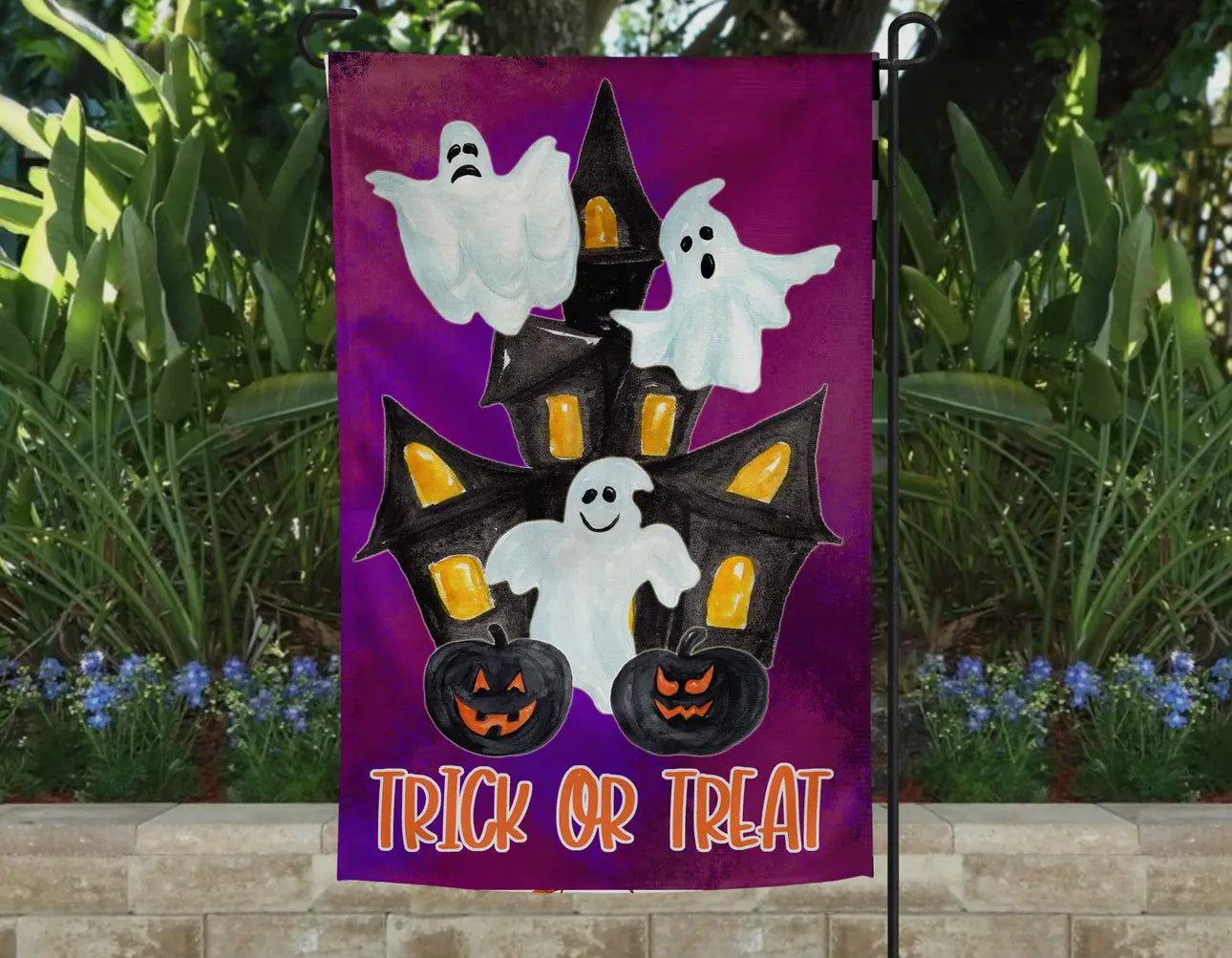 Garden Flag - Trick or Treat