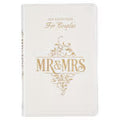 Mr. & Mrs. 366 Devotions for Couples White Faux Leather Devotional