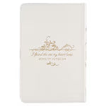 Mr. & Mrs. 366 Devotions for Couples White Faux Leather Devotional