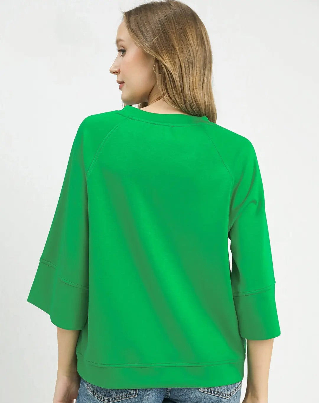 Raglan Sleeve Top - 3/4 Sleeve