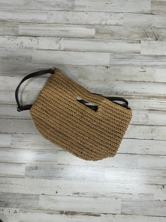 Brown Straw Purse