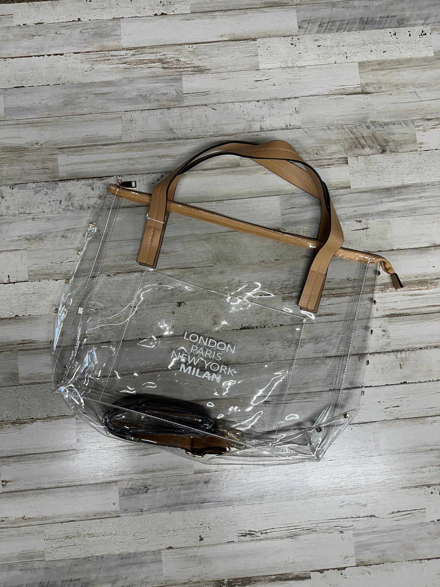 Large Clear Tote Bag