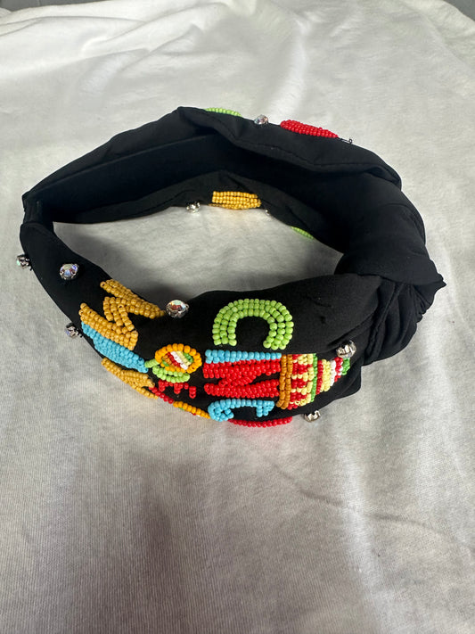 Cinco De Mayo Knotted Headband