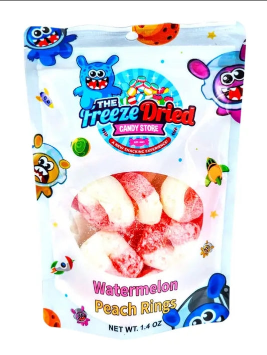 Freeze Dried Watermelon Peach Rings