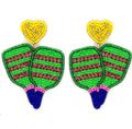 Pickle Ball Earrings