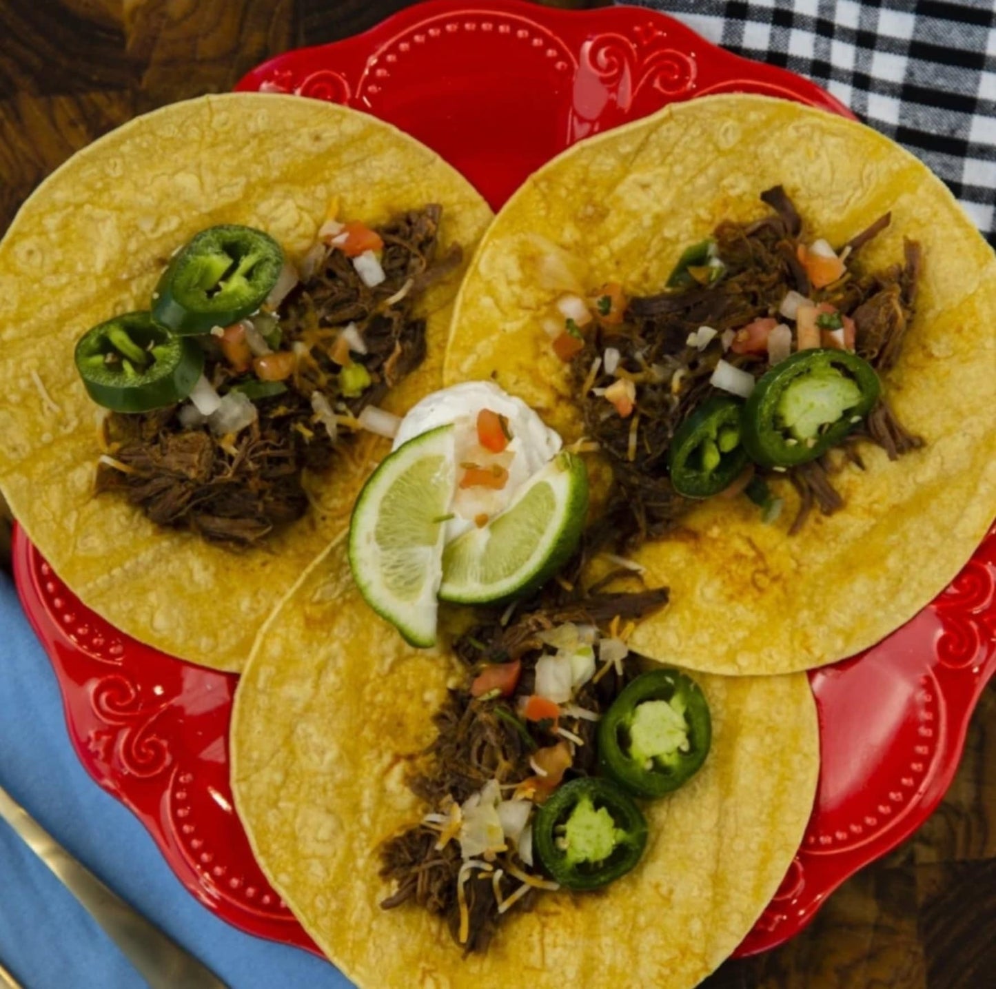 Shredded Beef Tacos