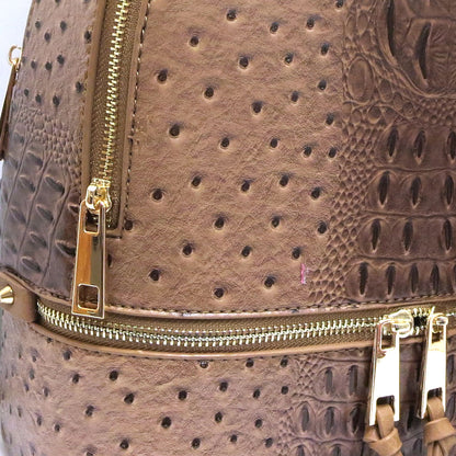 Alligator Skin Backpack