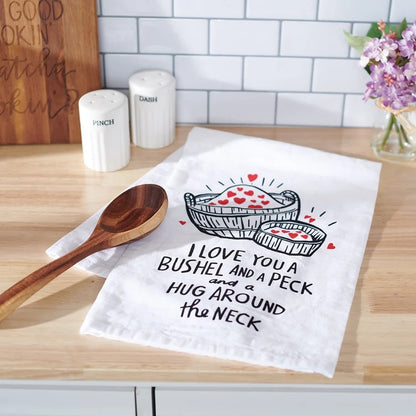 A Bushel And A Peck Kitchen Towel