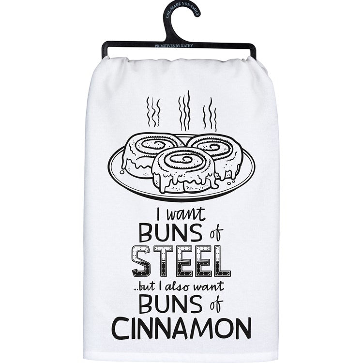 Buns Of Cinnamon Kitchen Towel