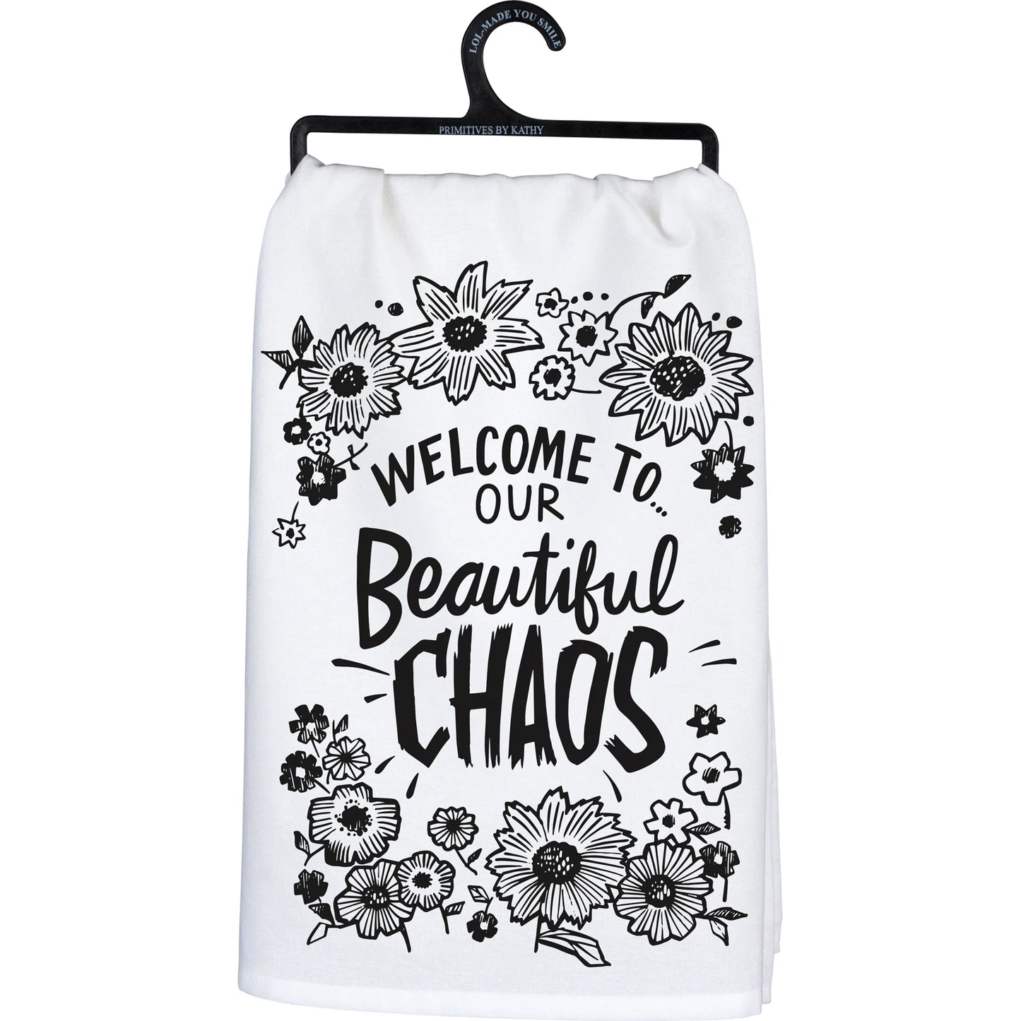 Our Beautiful Chaos kitchen Towel