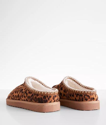 Leopard Slip Ons