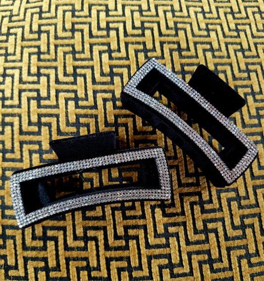 Bling Velvet Clip