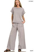 Sleet Washed Pant Set