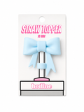 Sky Blue Straw Topper