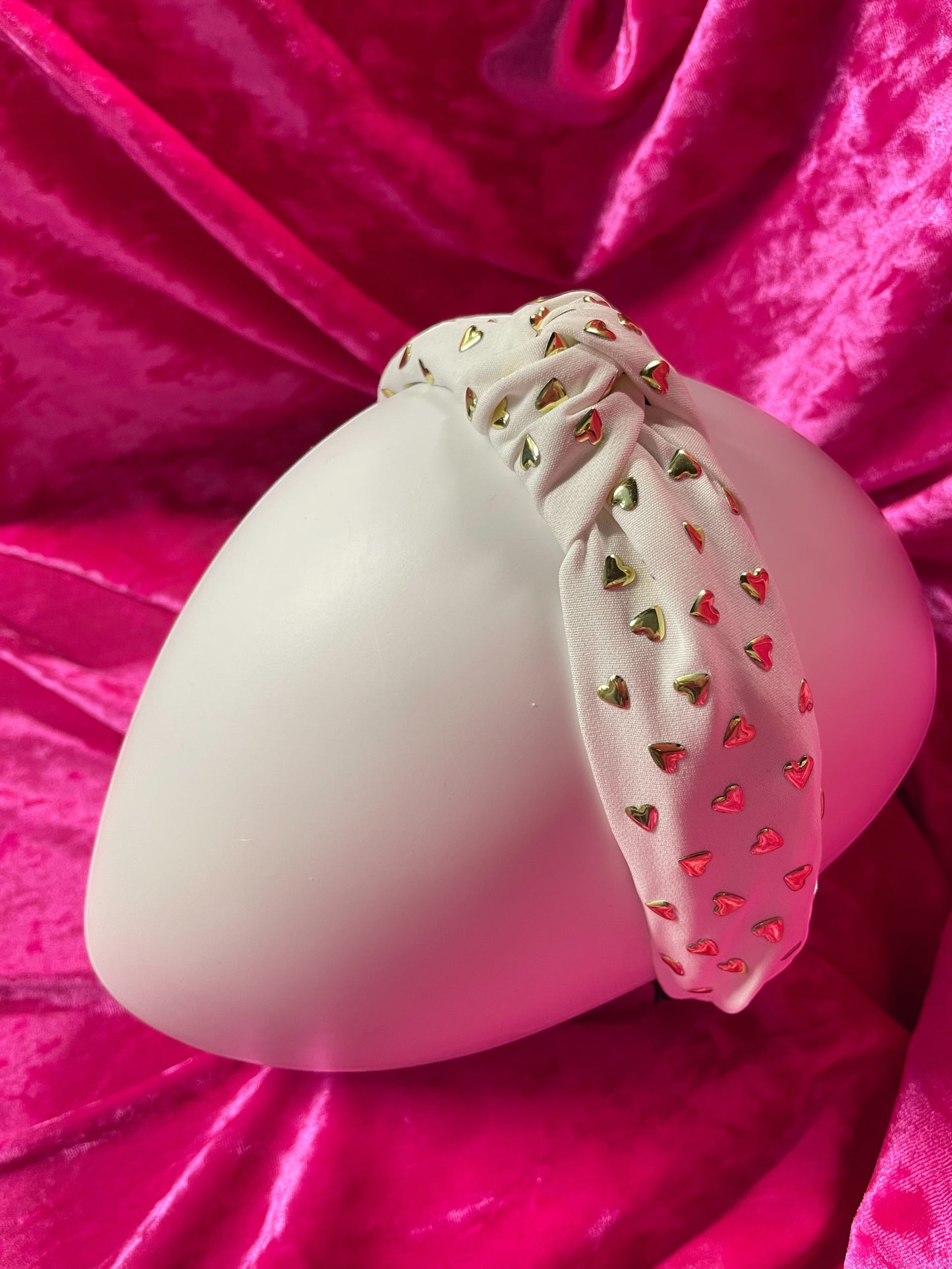 Heart Charm Headband