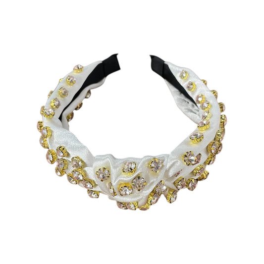 Rhinestone Topknot Headband