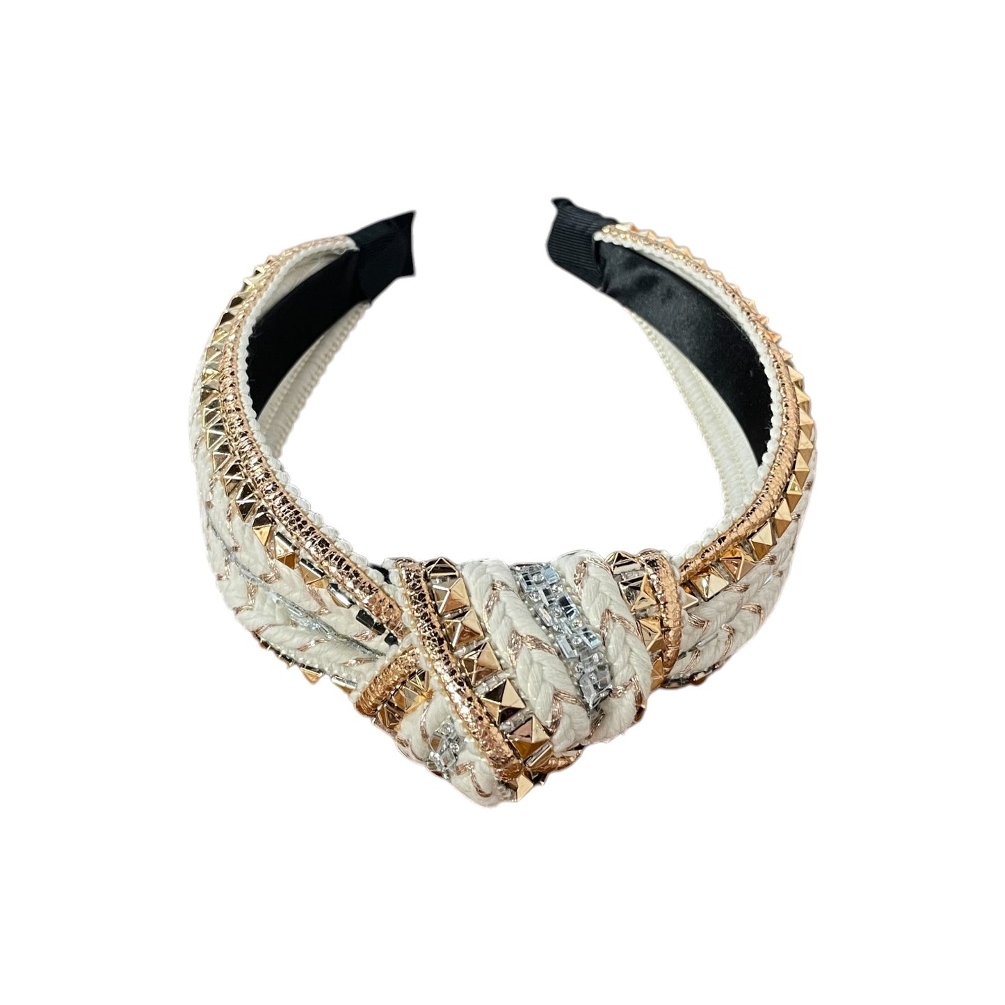 Rose Gold Top Knot Headband