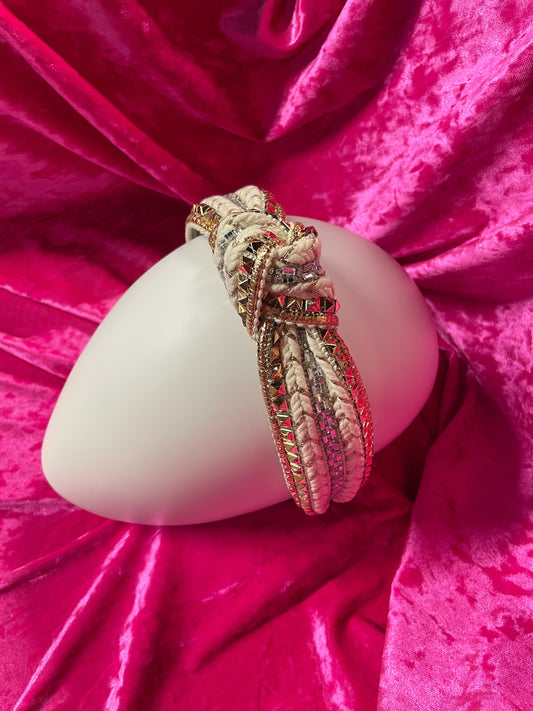 Rose Gold Top Knot Headband