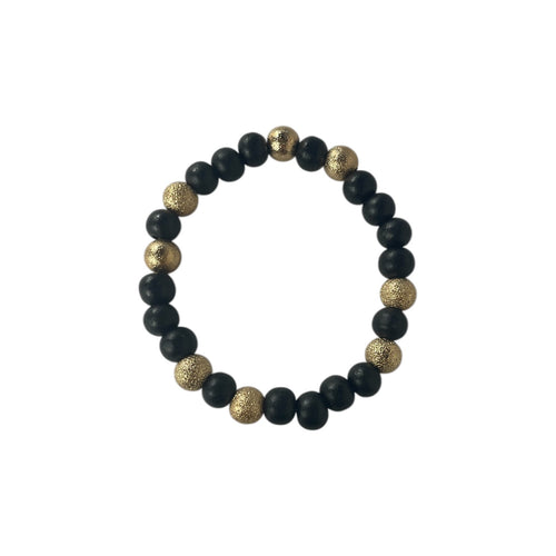 Black Clay Bracelet