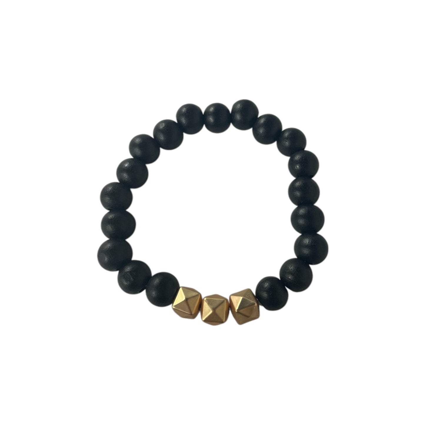 Black Clay Bracelet