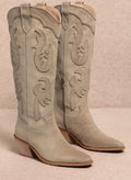 Taupe Western Boots