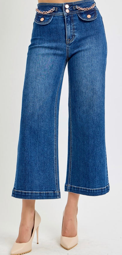 Risen HR Crop Wide Waist