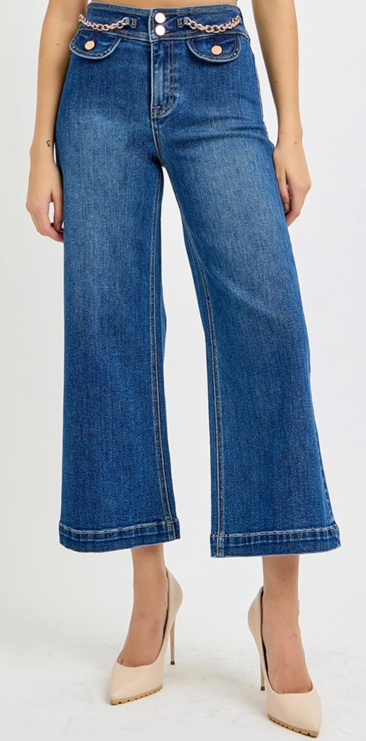 Risen HR Crop Wide Waist