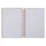 World's Greatest Mom Whimsical Floral Spiral-Journal