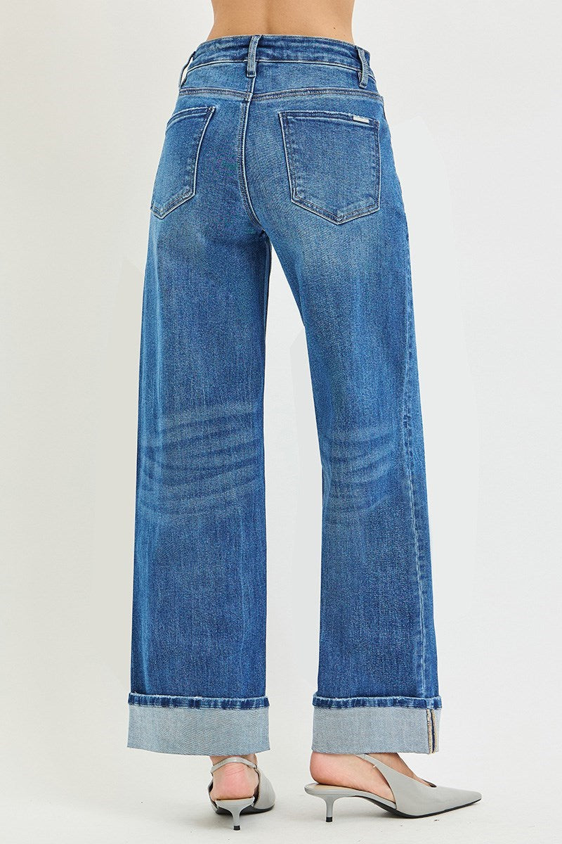 Risen Slouchy Wide Jeans