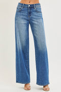 Risen Medium Slouchy Baggy Jeans